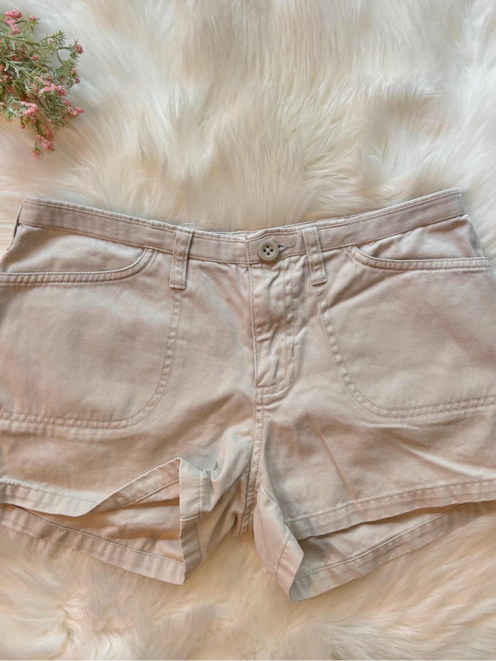 Abercrombie Y2K Vintage Low Rise Cargo Shorts
